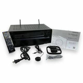 オンキヨー(ONKYO)の【美品】ONKYO AVアンプ TX-NR646 リモコン 説明書付き(アンプ)