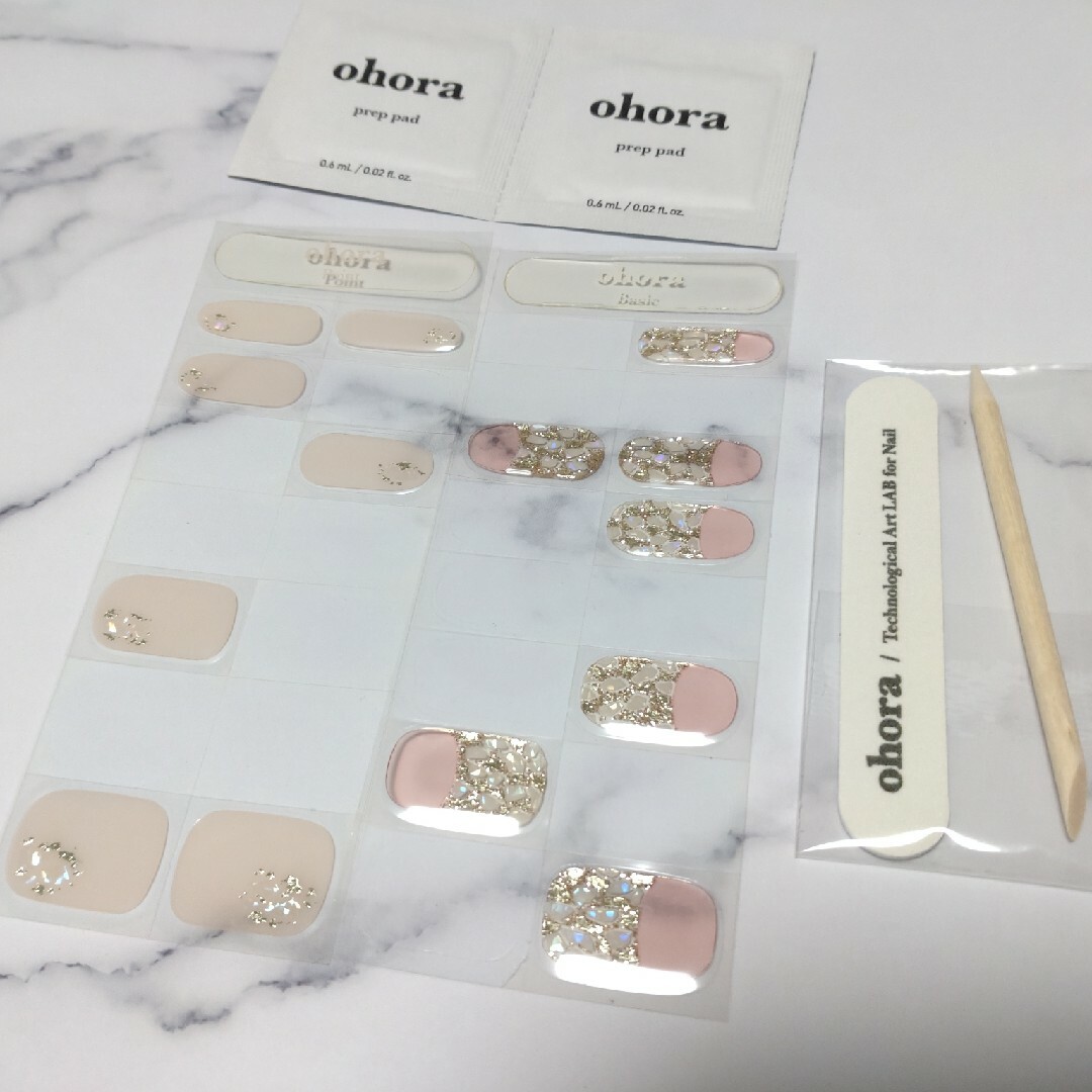 ohora(オホーラ)のN Quartz：ND-044-J/ ohora gelnails nail オ コスメ/美容のネイル(カラージェル)の商品写真