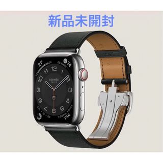 エルメス(Hermes)のお値下げ【新品】黒バックル Apple Watch Hermes バンド単品(その他)