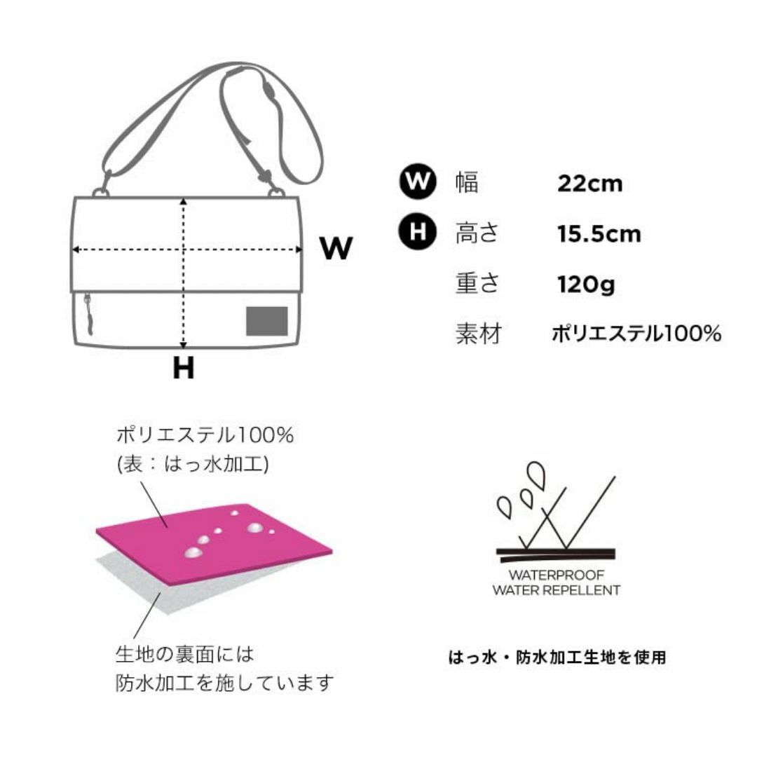【色: フローラオフ】KiU バッグ 防水 お財布バッグ ストレージサコッシュ  その他のその他(その他)の商品写真
