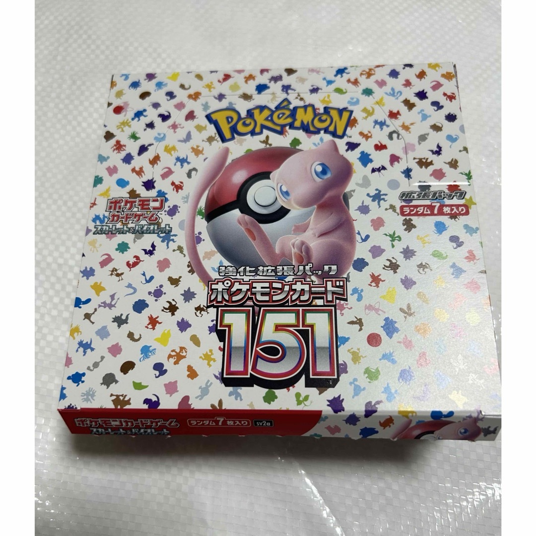 ポケモン(ポケモン)のポケモンカード 151 1BOXシュリンクなし エンタメ/ホビーのトレーディングカード(Box/デッキ/パック)の商品写真