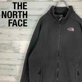 ザノースフェイス(THE NORTH FACE)のザノースフェイス メンズL相当 刺繍ロゴ アウター 羽織 フリース ジャケット(ブルゾン)