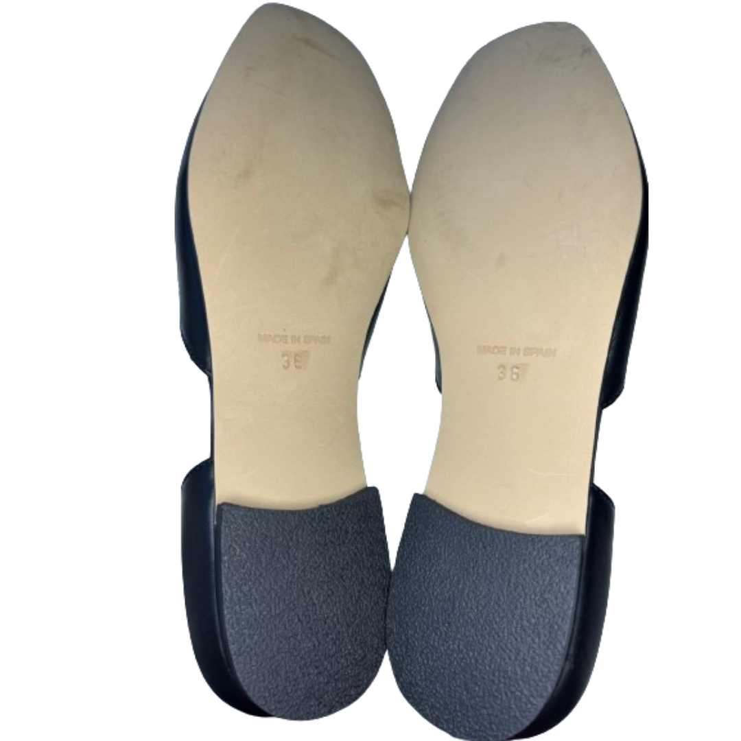 最終値下 Meritxell メリチェル 23.0cm パンプス セール品 黒  レディースの靴/シューズ(サンダル)の商品写真