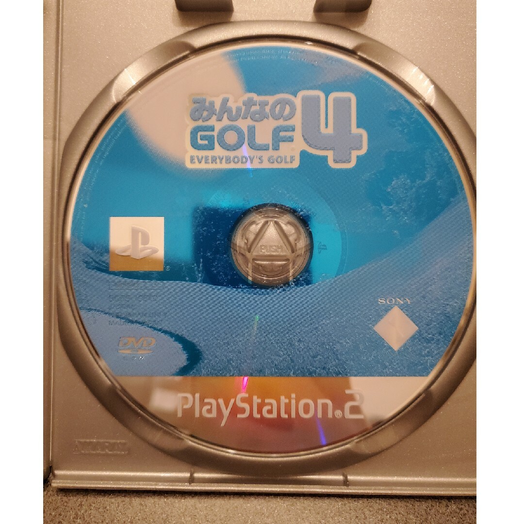 みんなのGOLF4（PlayStation 2 the Best） エンタメ/ホビーのゲームソフト/ゲーム機本体(家庭用ゲームソフト)の商品写真