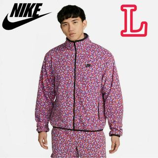 NIKE - NIKE ナイキ クラブ+ PLR ドットジャケット レッド L DX0532