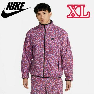 ナイキ(NIKE)のNIKE ナイキ クラブ+ PLR ドットジャケット レッド XL DX0532(その他)