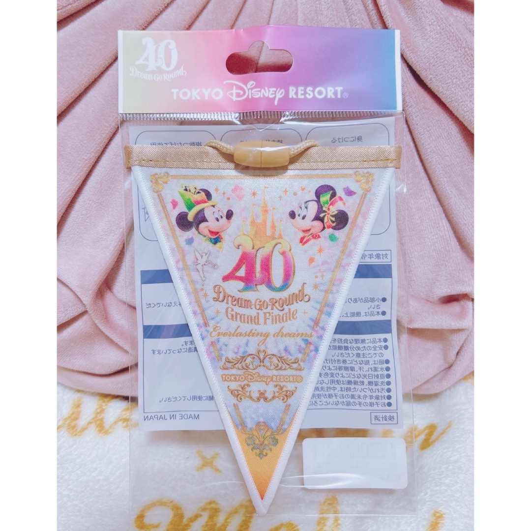 Disney(ディズニー)のディズニー 40周年 グランドフィナーレ ドリームガーランド エンタメ/ホビーのおもちゃ/ぬいぐるみ(キャラクターグッズ)の商品写真