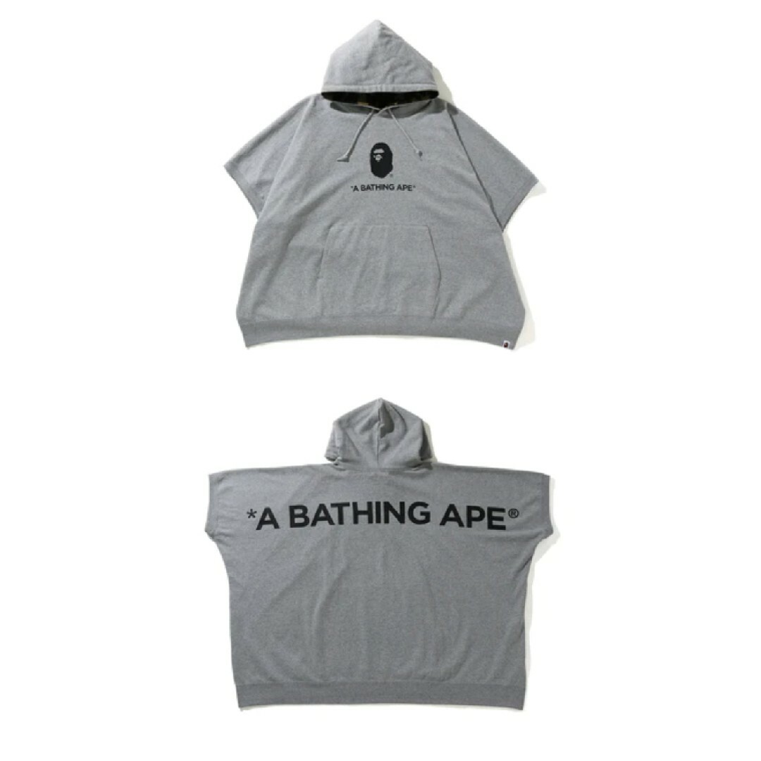 A BATHING APE(アベイシングエイプ)の【試着のみ】BAPE PONCHO PULLOVER HOODIE L メンズのトップス(パーカー)の商品写真