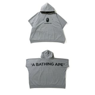 アベイシングエイプ(A BATHING APE)の【試着のみ】BAPE PONCHO PULLOVER HOODIE L(パーカー)