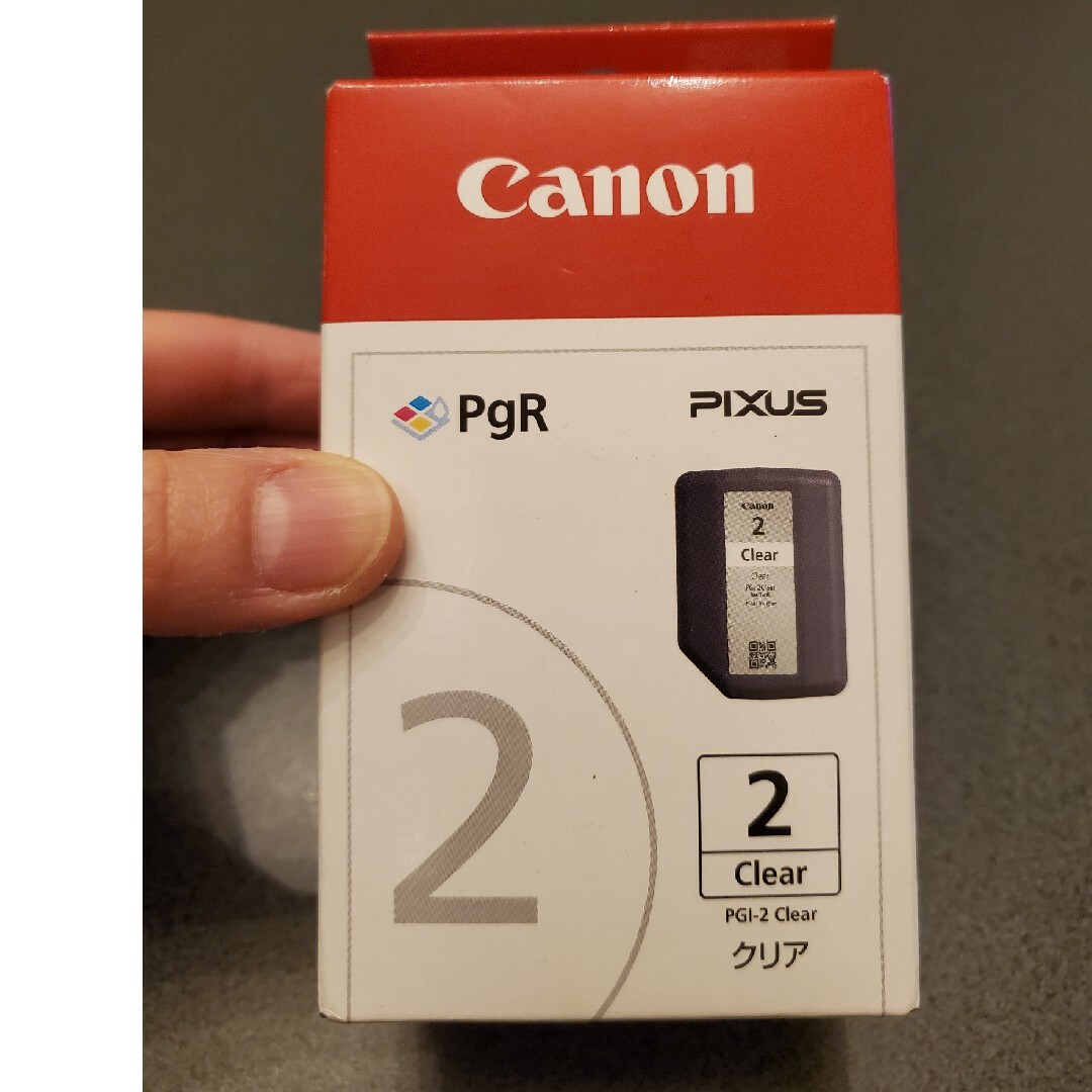 Canon インクカートリッジ インクタンク PGI-2CLEAR 1色　期限切 インテリア/住まい/日用品のオフィス用品(その他)の商品写真