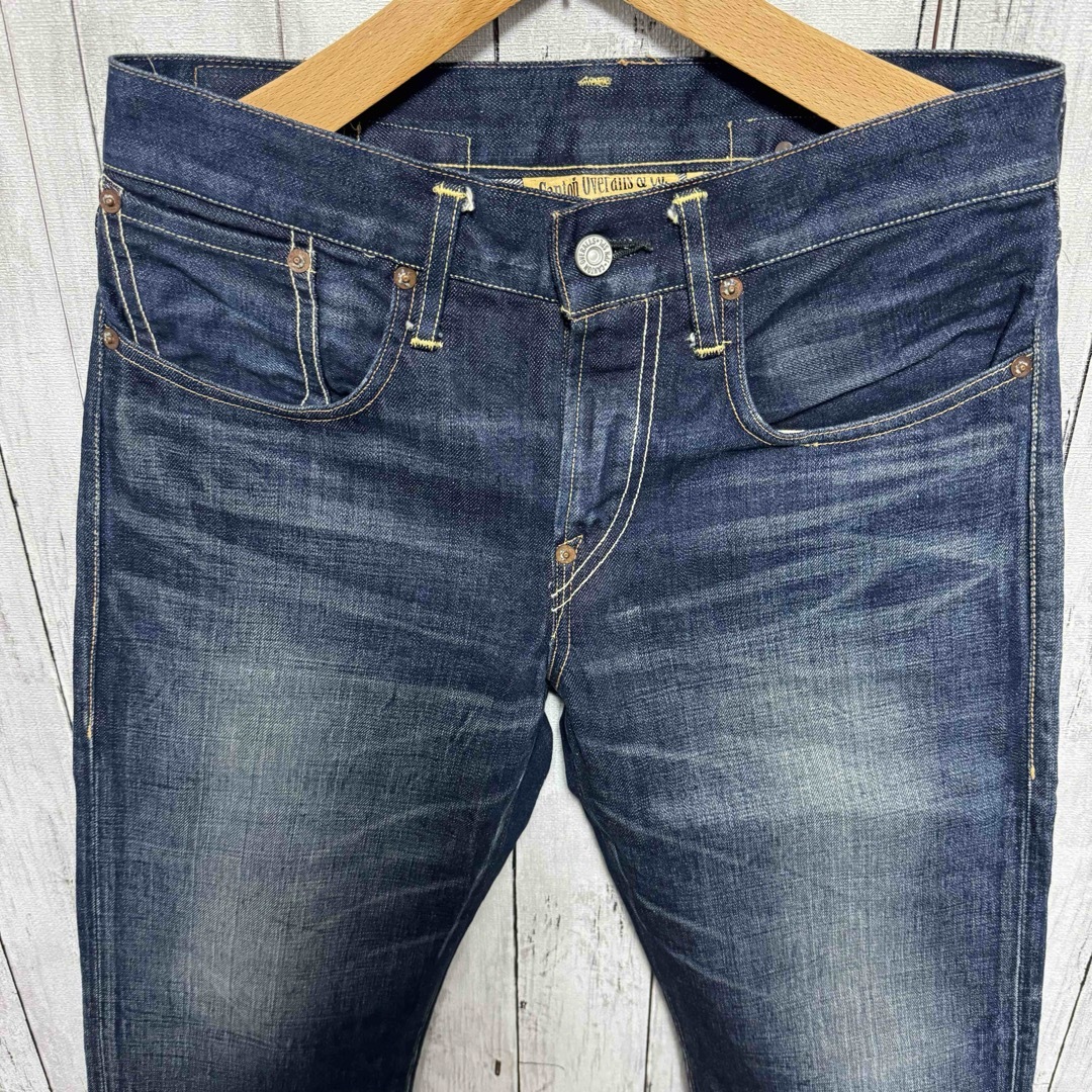 Canton - 美品!CANTON OVERALLS シンチバックデニムパンツ Canton - 美品!CANTON OVERALLS シンチバックデニムパンツ