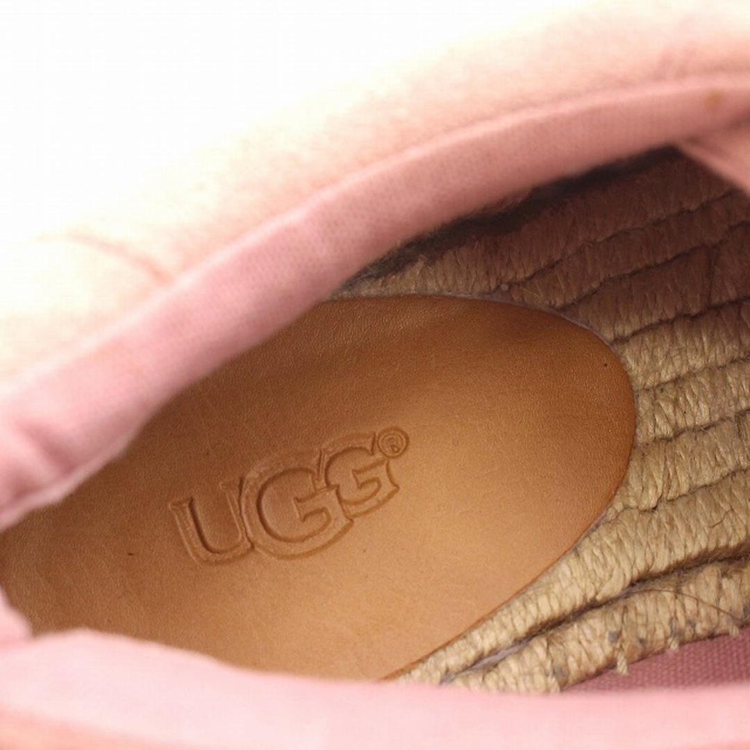 UGG(アグ)のアグ UGG スエードスニーカー エスパドリーユ ファットシュー 24 ピンク レディースの靴/シューズ(その他)の商品写真