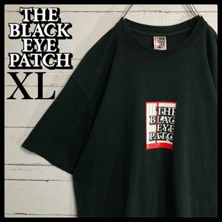 【希少XLサイズ】ブラックアイパッチ☆センターロゴ Tシャツ 即完売モデル 黒(Tシャツ/カットソー(半袖/袖なし))