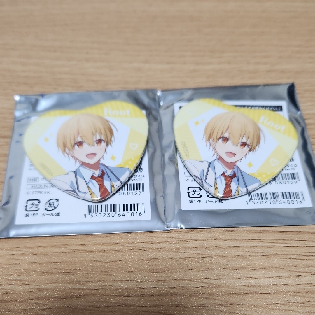 すとぷり 7th ANNIVERSARYるぅとくん ハート 缶バッジ エンタメ/ホビーのタレントグッズ(アイドルグッズ)の商品写真