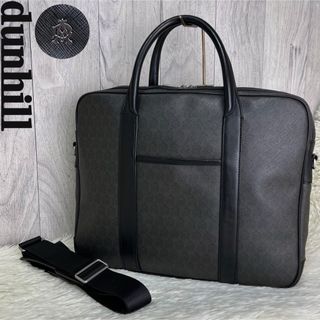 Dunhill - 人気アイテム♡dunhill ダンヒル ロゴ総柄 2way ビジネスバッグ