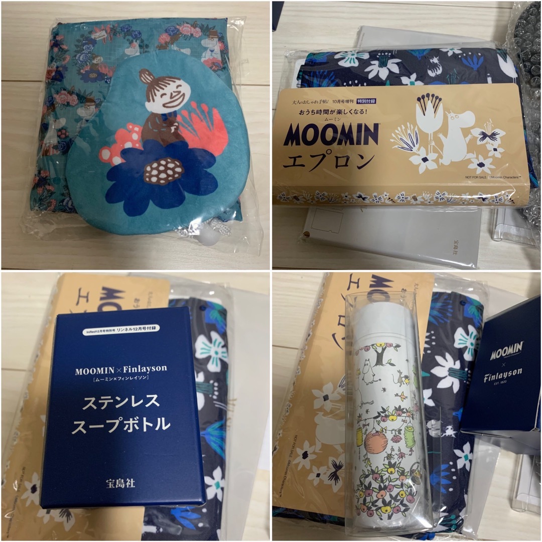 MOOMIN(ムーミン)のMOOMIN ムーミン 宝島社 雑誌付録 15点  まとめ売り エンタメ/ホビーのおもちゃ/ぬいぐるみ(キャラクターグッズ)の商品写真