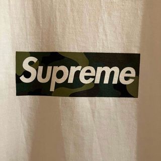 込 新品★Supreme 迷彩BoxLogo Tee★M