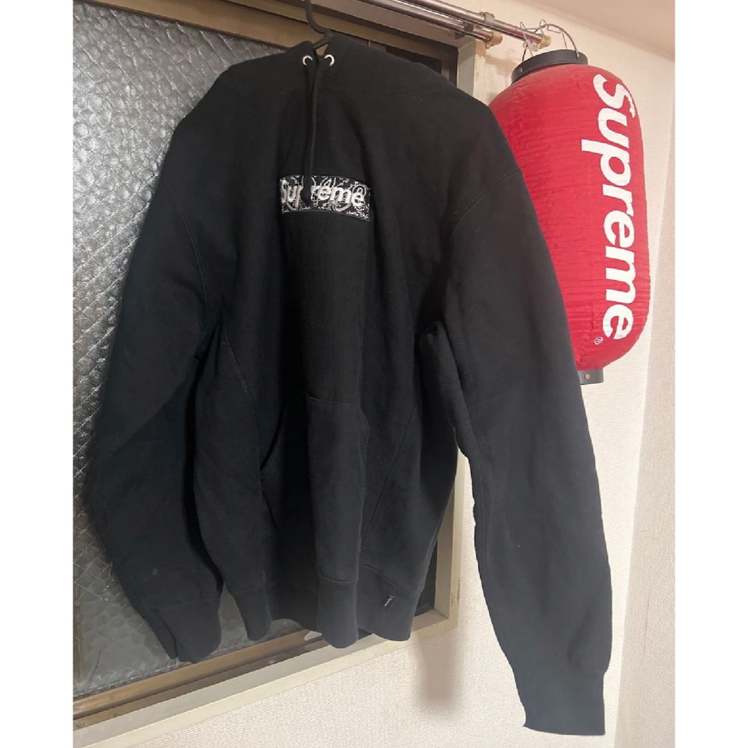 Supreme(シュプリーム)の19aw SUPREME Bandana Box Logo Hooded メンズのトップス(パーカー)の商品写真