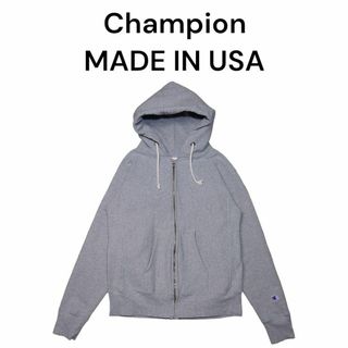 チャンピオン(Champion)のUSA製Champion reverse weave 　スウェットパーカー　単色(パーカー)