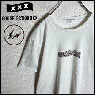 ゴッドセレクショントリプルエックス(GOD SELECTION XXX)の【限定コラボ】ゴッドセレクション×フラグメント　希少XLサイズ即完売tシャツ美品(Tシャツ/カットソー(半袖/袖なし))