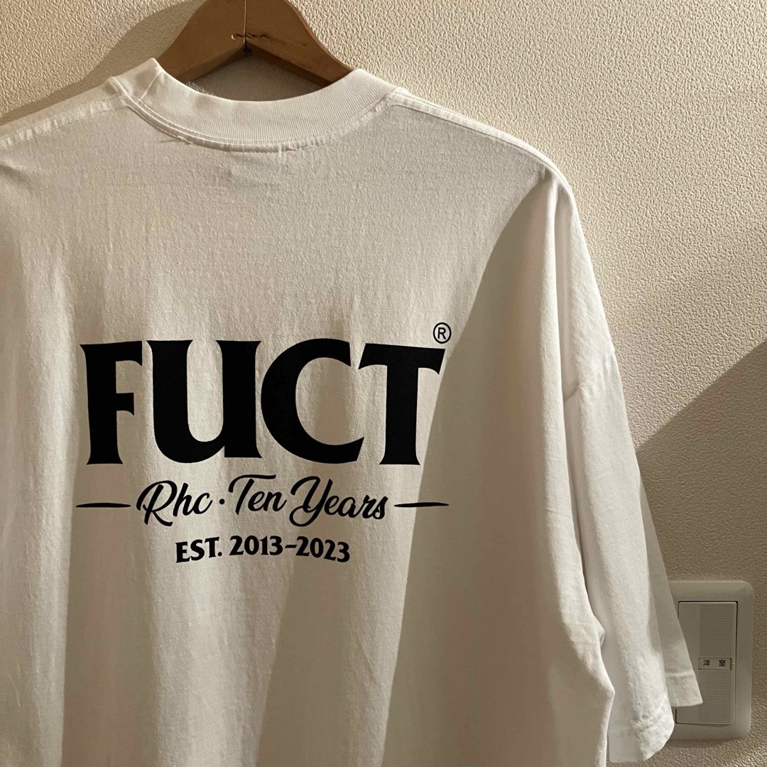 Ron Herman(ロンハーマン)の込 美品★RHCロンハーマン/Fuct★10th限定コラボTee メンズのトップス(Tシャツ/カットソー(半袖/袖なし))の商品写真