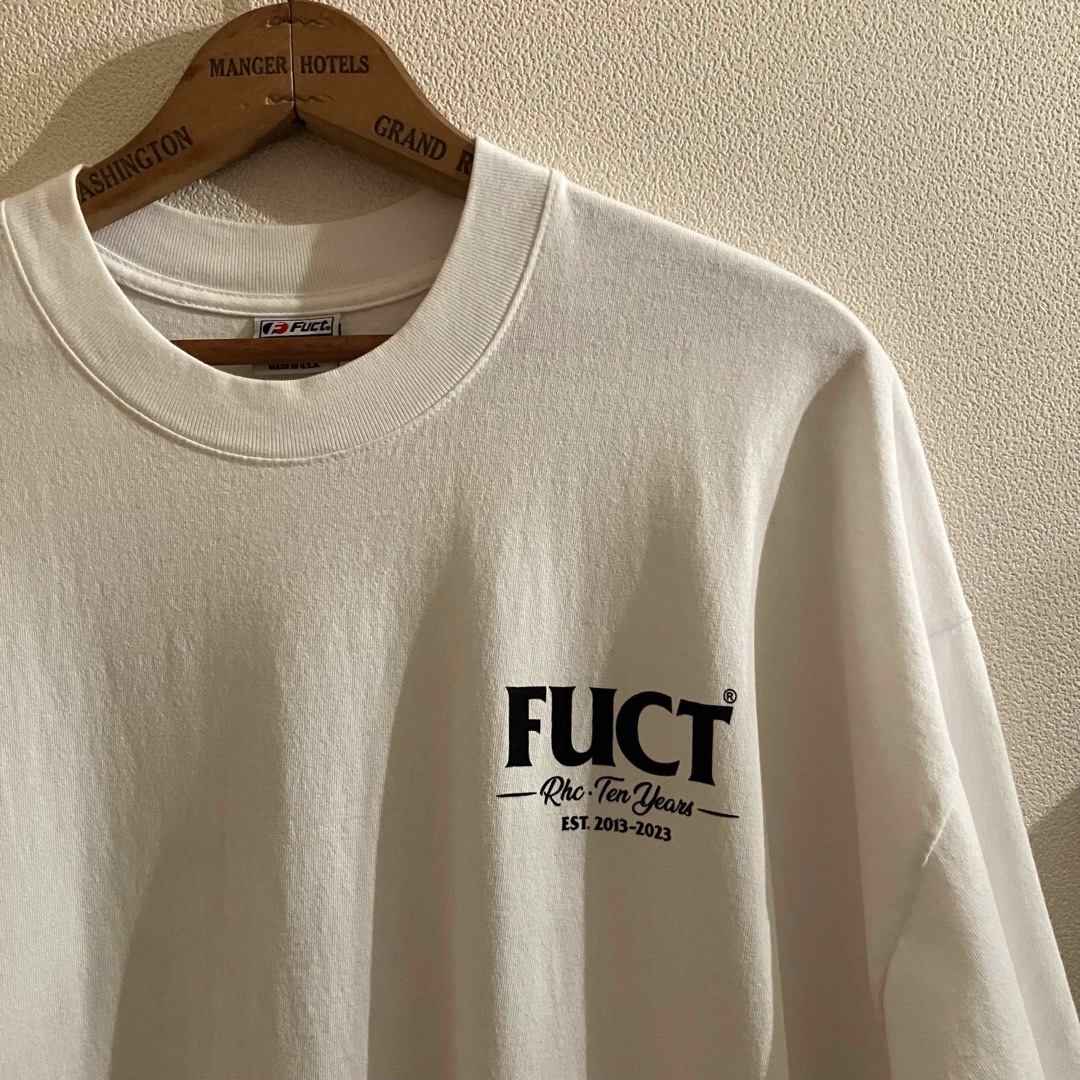 Ron Herman(ロンハーマン)の込 美品★RHCロンハーマン/Fuct★10th限定コラボTee メンズのトップス(Tシャツ/カットソー(半袖/袖なし))の商品写真