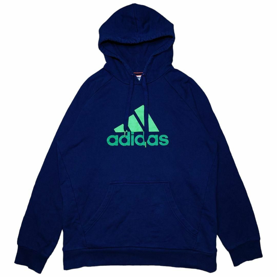 adidas　パフォーマンスロゴビッグプリント　スウェットパーカー　アディダス メンズのトップス(パーカー)の商品写真