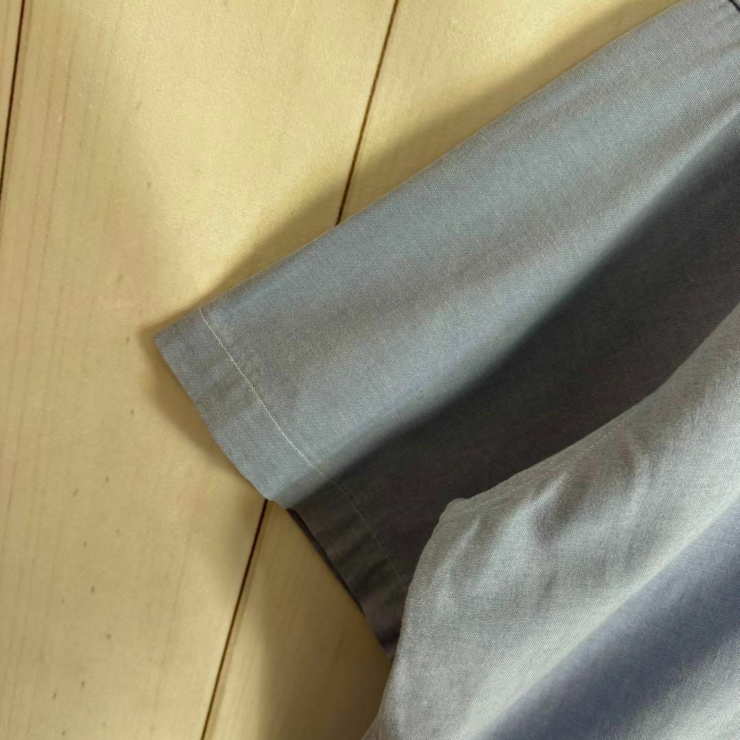 L.L.Bean(エルエルビーン)の【希少サイズ】　エルエルビーン　オックスフォード　カナダ製　半袖シャツ　2XL メンズのトップス(Tシャツ/カットソー(半袖/袖なし))の商品写真