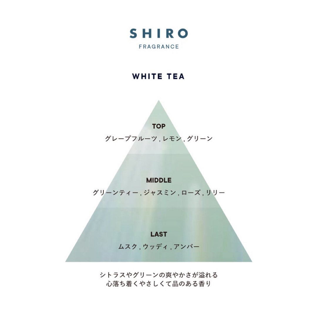 shiro(シロ)のSHIRO ルームフレグランス お得な3種セット お試しサンプル (各10mL) コスメ/美容のリラクゼーション(アロマグッズ)の商品写真