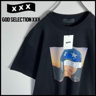 ゴッドセレクショントリプルエックス(GOD SELECTION XXX)の【新品未使用タグ付き】ゴッドセレクション　フォトロゴ定番カラーtシャツ　入手困難(Tシャツ/カットソー(半袖/袖なし))