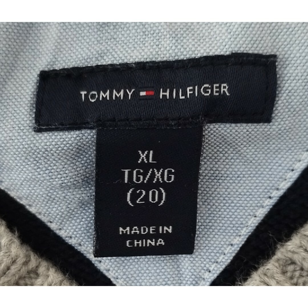 TOMMY HILFIGER(トミーヒルフィガー)の【美品】TOMMY HILFIGER(トミーヒルフィガー)メンズニット M メンズのトップス(ニット/セーター)の商品写真