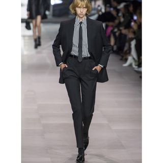 celine - 正規 21SS CELINE セリーヌ ストライプ スラックスの通販 by 