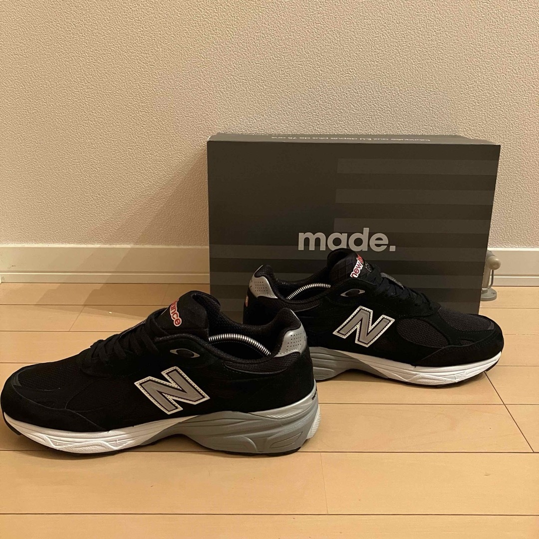 New Balance(ニューバランス)の込 美品★New Balance 990V3”Black”27.5 メンズの靴/シューズ(スニーカー)の商品写真