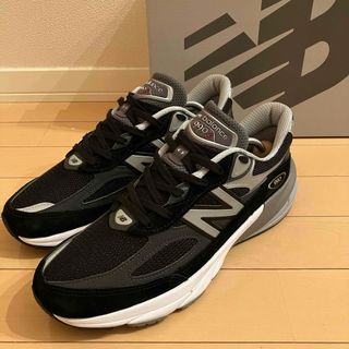 ニューバランス(New Balance)の込 美品★New Balance 990V6”Black”27(スニーカー)