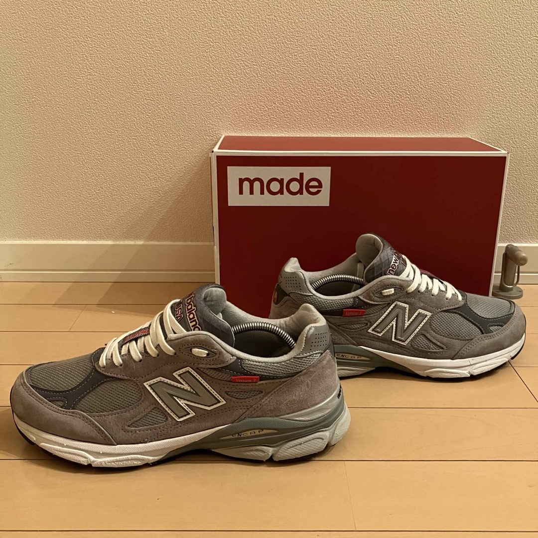 New Balance(ニューバランス)の込★New Balance 990 version3”Gray”★26.5 メンズの靴/シューズ(スニーカー)の商品写真