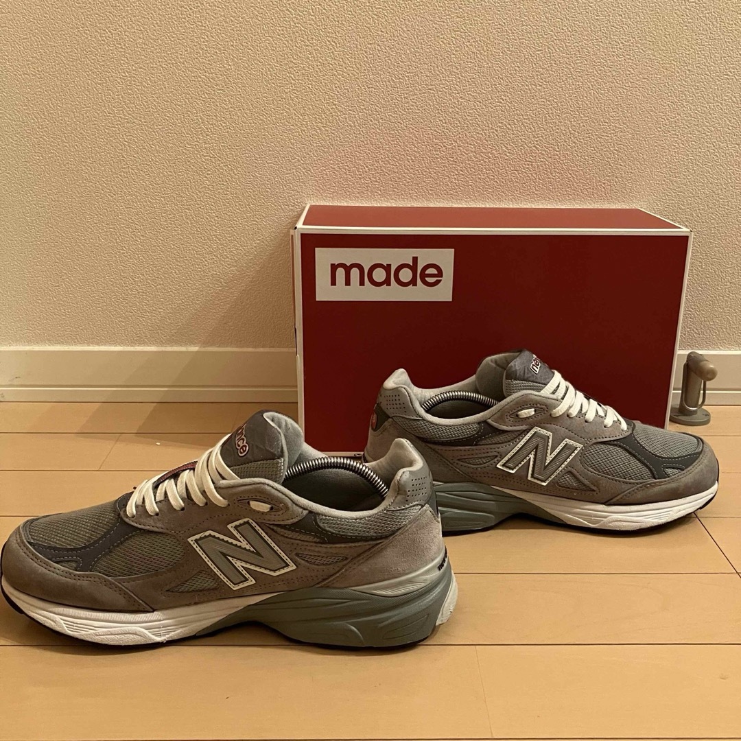 New Balance(ニューバランス)の込★New Balance 990 version3”Gray”★26.5 メンズの靴/シューズ(スニーカー)の商品写真