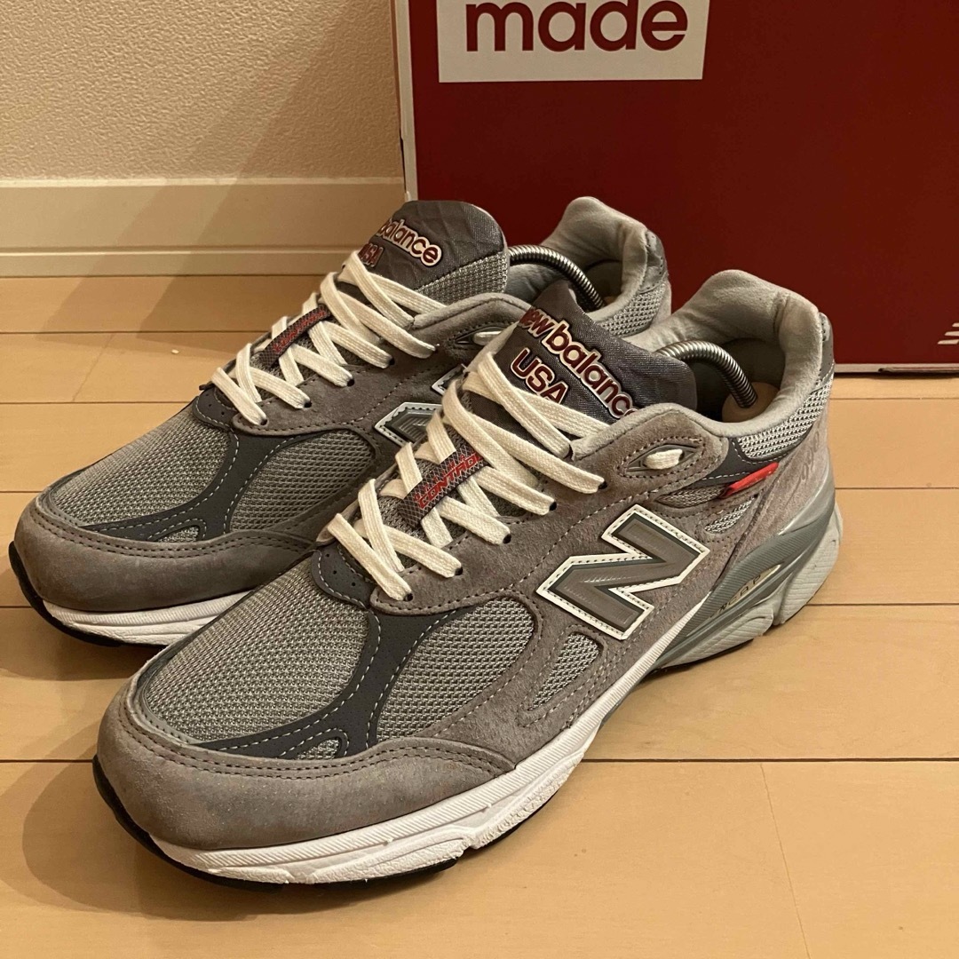 New Balance(ニューバランス)の込★New Balance 990 version3”Gray”★26.5 メンズの靴/シューズ(スニーカー)の商品写真