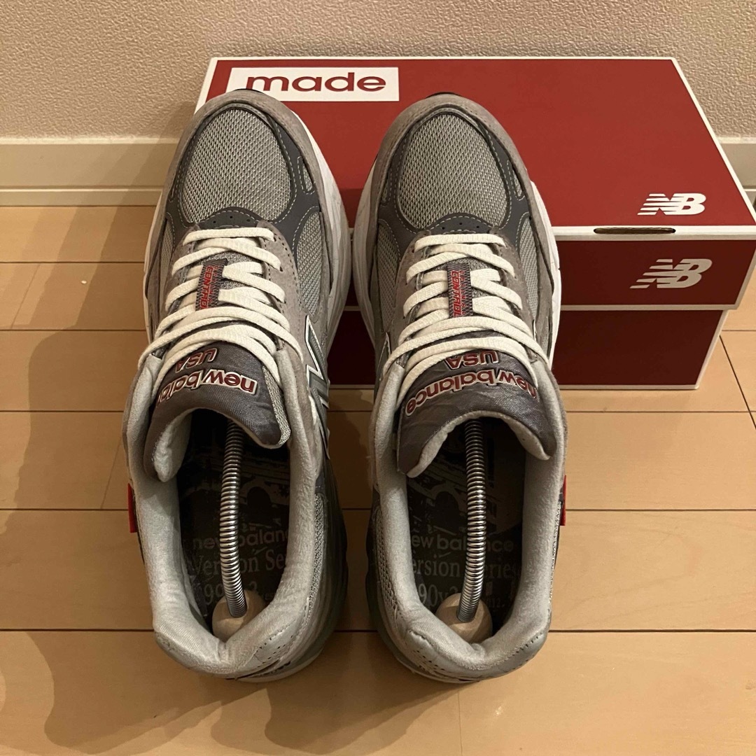 New Balance(ニューバランス)の込★New Balance 990 version3”Gray”★26.5 メンズの靴/シューズ(スニーカー)の商品写真