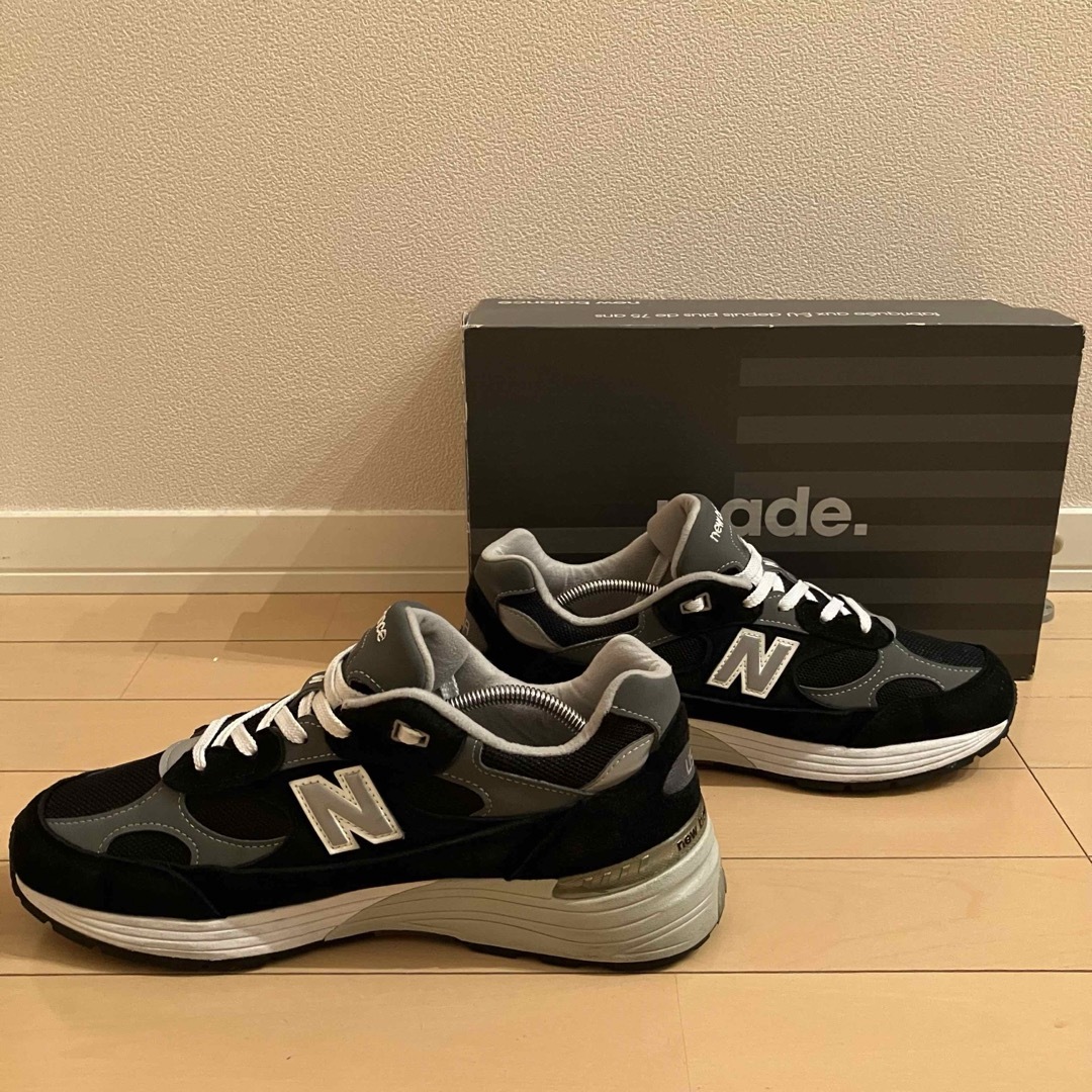 New Balance(ニューバランス)の込★New Balance 992 “BLACK”★27 メンズの靴/シューズ(スニーカー)の商品写真