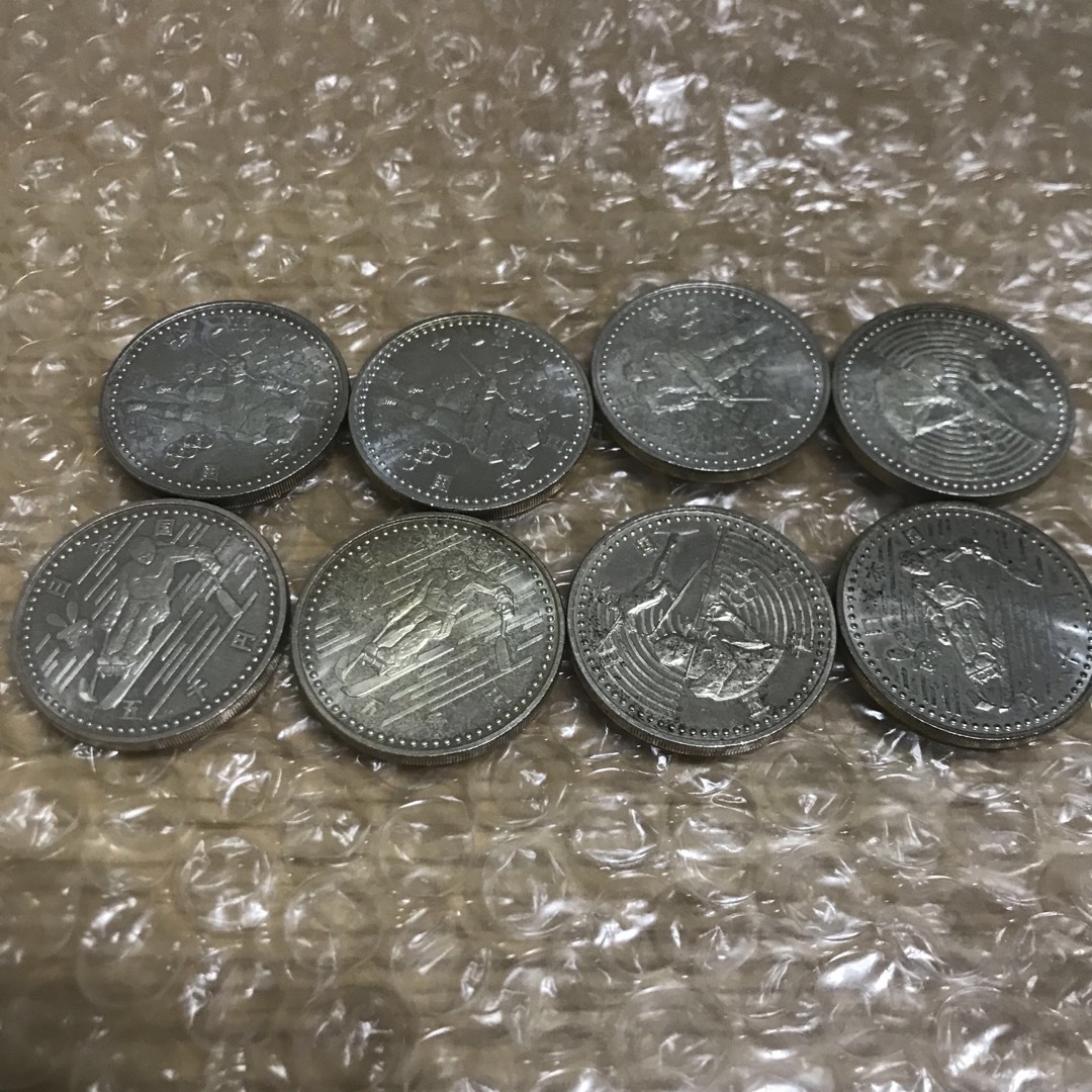 長野オリンピック　記念銀貨 8枚セット エンタメ/ホビーの美術品/アンティーク(貨幣)の商品写真
