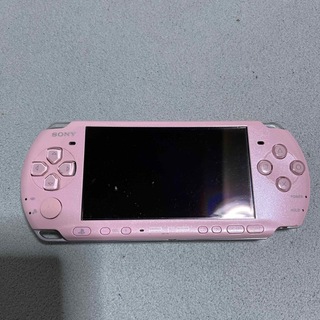 プレイステーションポータブル(PlayStation Portable)のPlayStation Portable PSP-3000  ピンク(携帯用ゲームソフト)