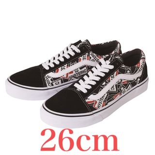 ヒステリックグラマー(HYSTERIC GLAMOUR)のHYSTERIC GLAMOUR × VANS OLD SKOOL 26cm(スニーカー)