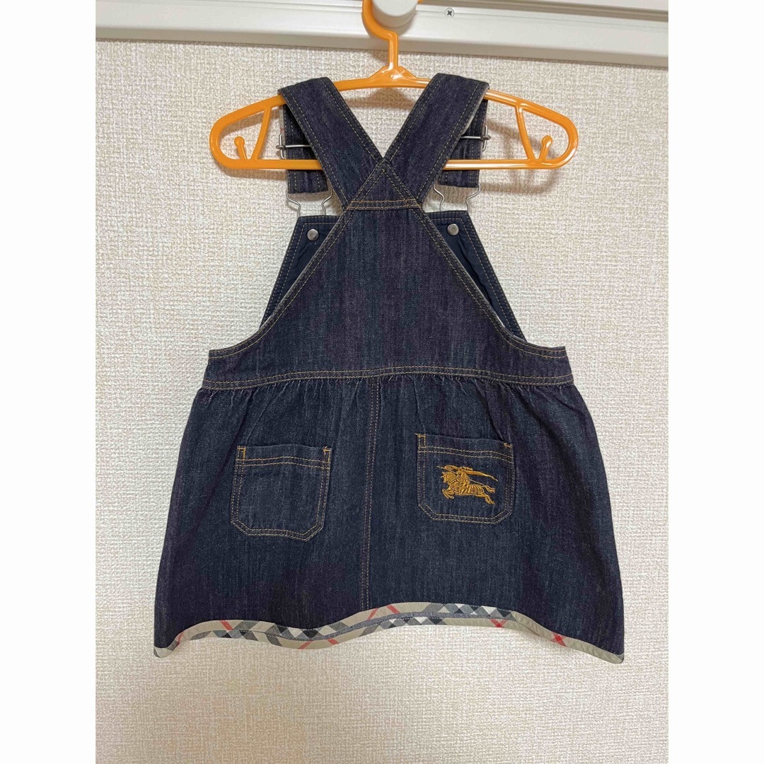 BURBERRY(バーバリー)のバーバリー　ジャンパースカート　90 キッズ/ベビー/マタニティのキッズ服女の子用(90cm~)(ワンピース)の商品写真