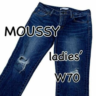 マウジー(moussy)のMOUSSY マウジー MVS 010BSC12 W26 ウエスト70cm M(デニム/ジーンズ)