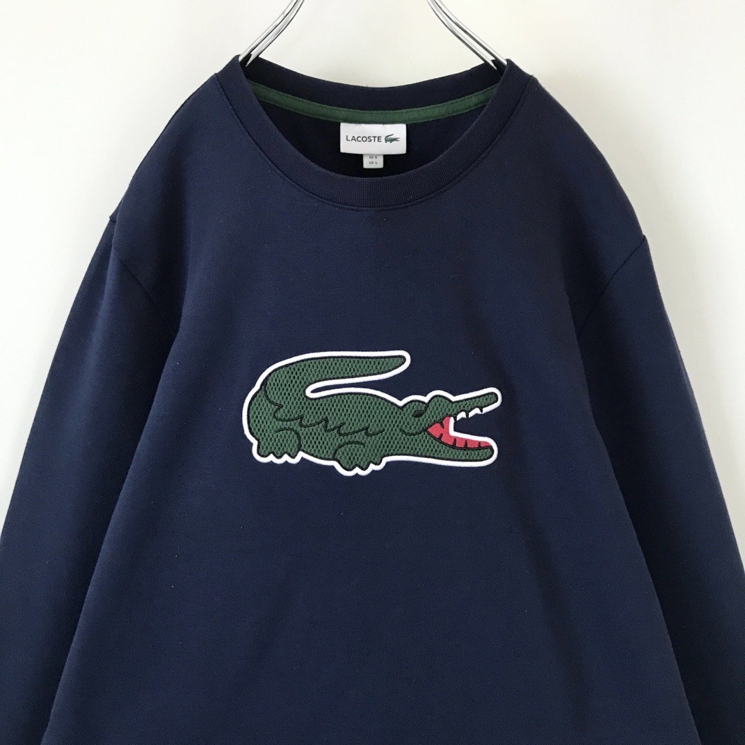 LACOSTE(ラコステ)のラコステ★ビッグわにワッペン★ジャージ★スウェット★FR5(JPNメンズXL) メンズのトップス(スウェット)の商品写真