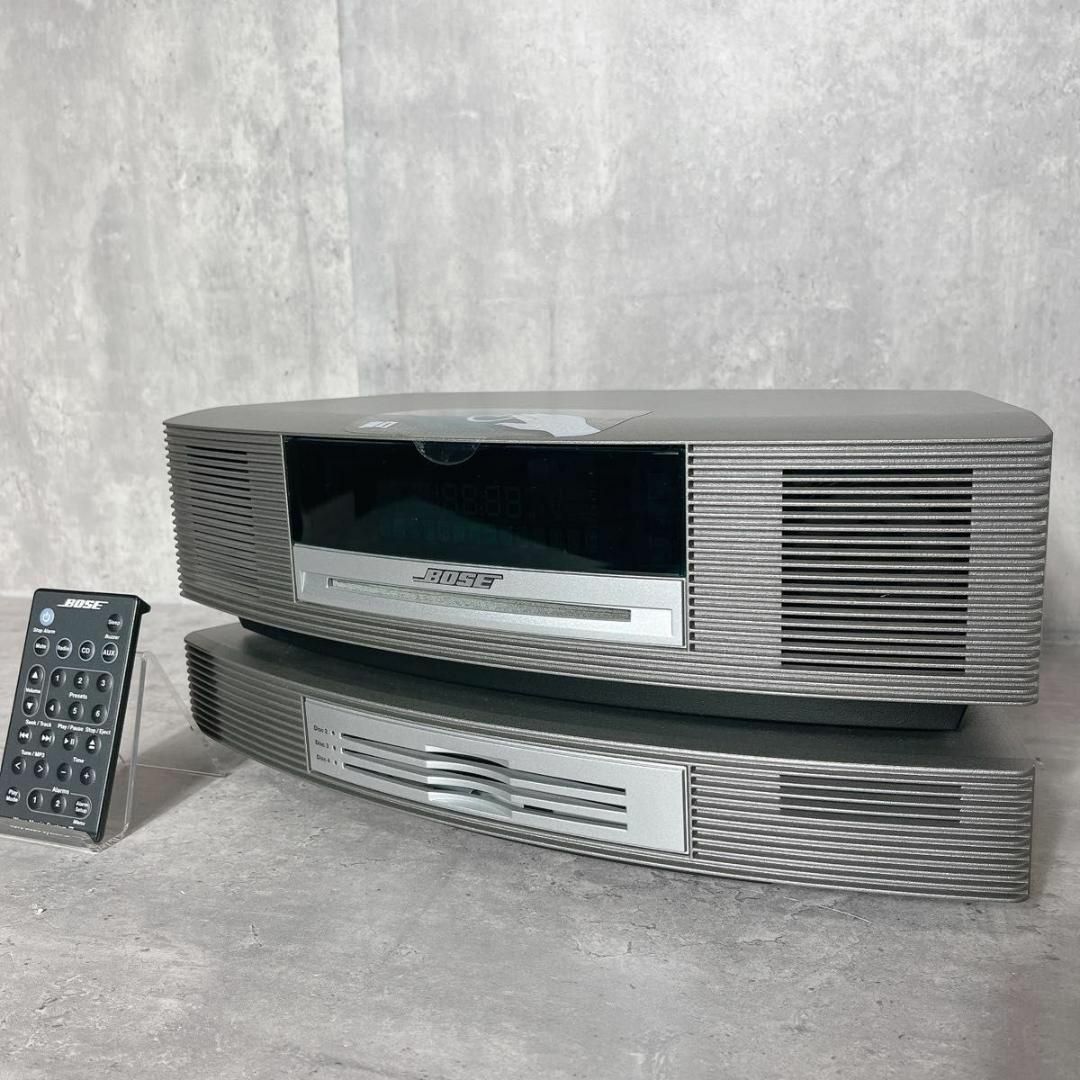 BOSE(ボーズ)の現状品　BOSE　WAVE　Music　System　Ⅲ　CDチェンジャーセット スマホ/家電/カメラのオーディオ機器(その他)の商品写真