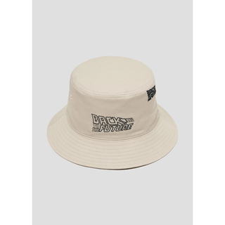 Design Tshirts Store graniph - グラニフ　バックトゥザフューチャー ロゴ　バケットハット　帽子