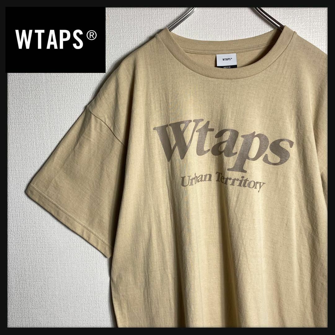 W)taps(ダブルタップス)の【新品未使用】Wtaps　ダブルタップス　ビッグロゴ入りTシャツ　size02 メンズのトップス(Tシャツ/カットソー(半袖/袖なし))の商品写真