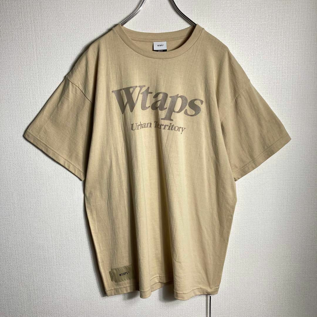 W)taps(ダブルタップス)の【新品未使用】Wtaps　ダブルタップス　ビッグロゴ入りTシャツ　size02 メンズのトップス(Tシャツ/カットソー(半袖/袖なし))の商品写真