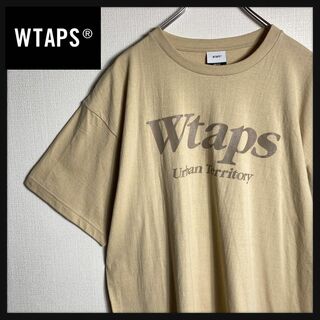 ダブルタップス(W)taps)の【新品未使用】Wtaps　ダブルタップス　ビッグロゴ入りTシャツ　size02(Tシャツ/カットソー(半袖/袖なし))